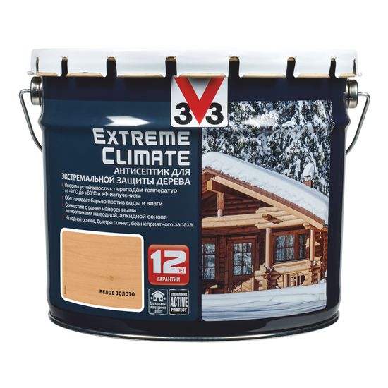 АНТИСЕПТИК ДЛЯ ДЕРЕВА V33 CLIMATE EXTREME PROTECTION