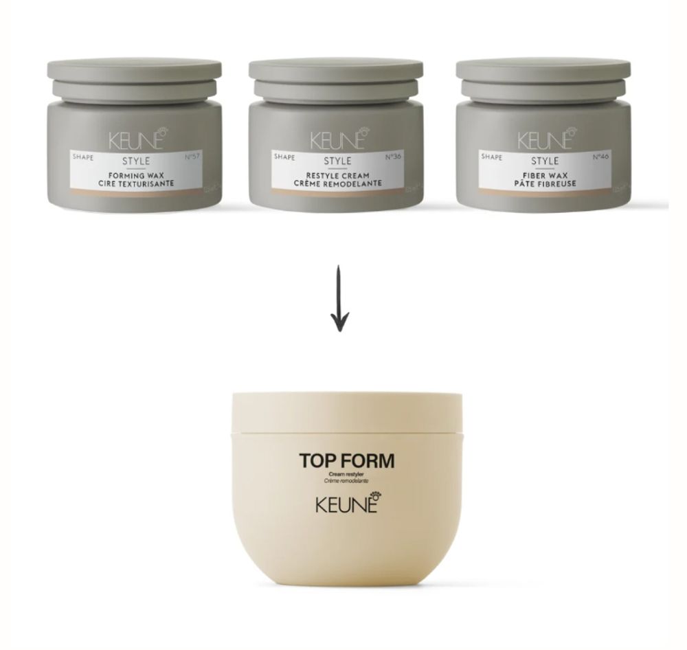 Keune Крем-воск Cream Restyler Top Form 100 мл