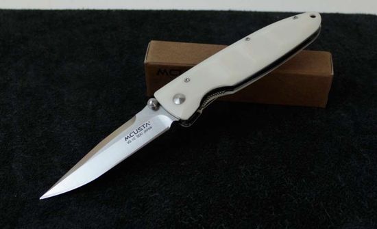 Складной нож Mcusta Classic Wave MC-0015 c клинком из стали VG-10, рукоять Corian