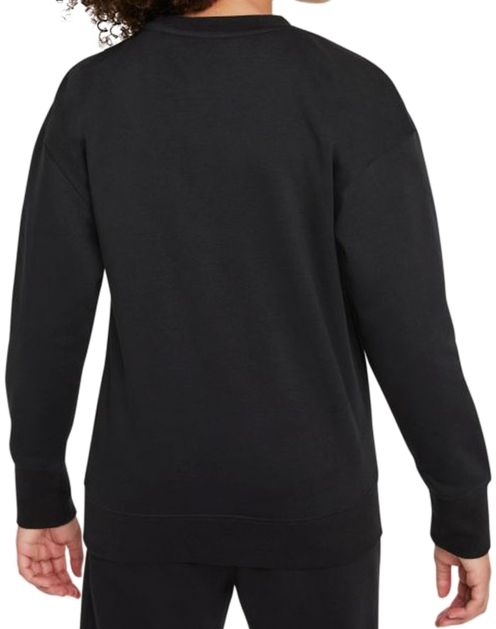 Кофта для девочки теннисная  Nike Sportswear Club Fleece - черный