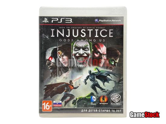 PS3 Injustice Gods Among Us (Б/У, Русские субтитры, BLES-01673)
