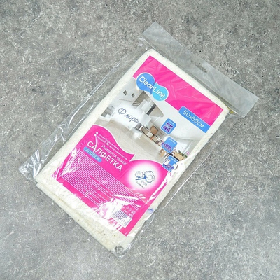 Салфетка для пола 50*60см хлопковая "Флора", Clear Line