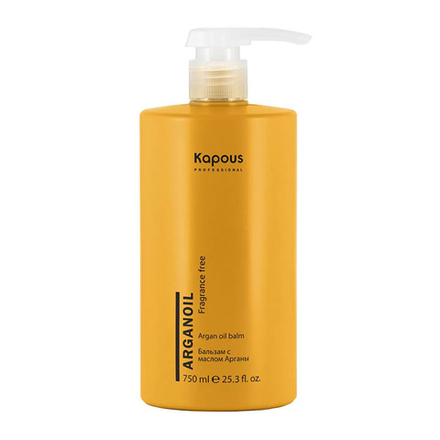 Kapous Fragrance free Бальзам с маслом арганы, 750 мл