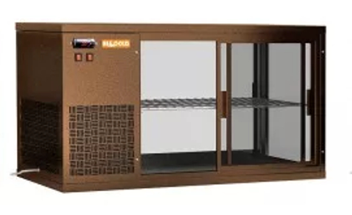 Витрина холодильная HICOLD VRL 900 L Bronze
