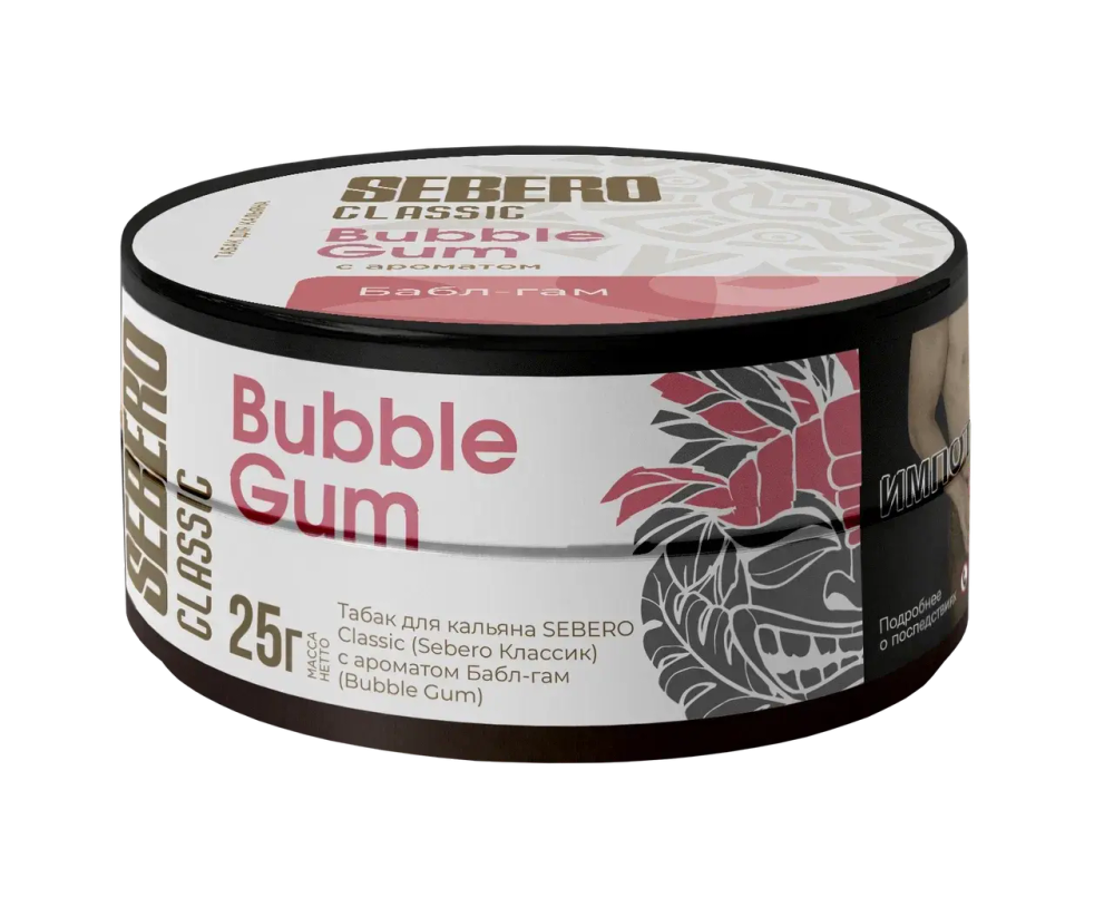 SEBERO Classic  Бабл гам (Bubble Gum) 25г