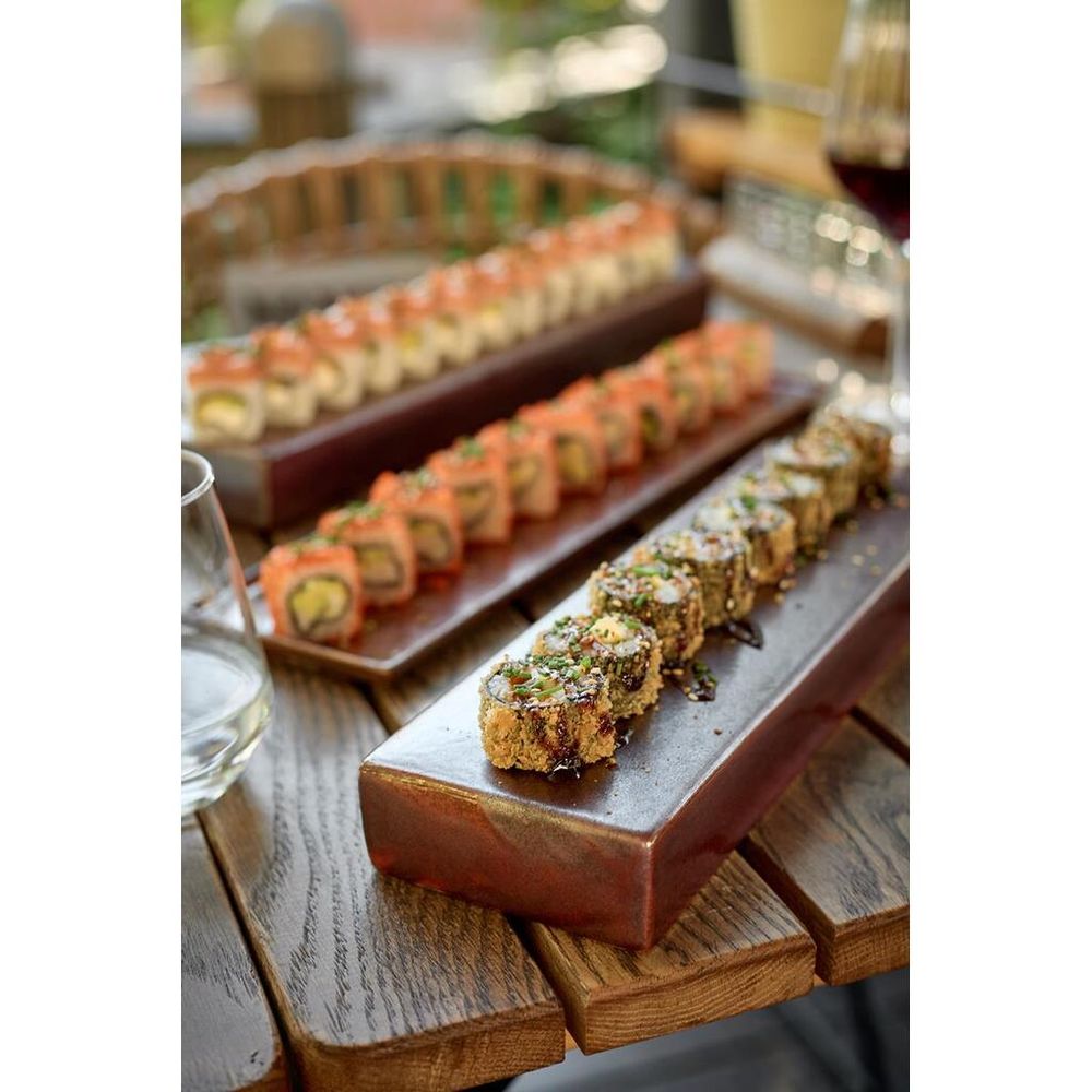 Блюдо прямоугольное 41*9,5 см h4 см   P.L. [2]