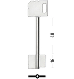 Заготовка сувальдного ключа 10566 MAE2D МАЙЕР-2