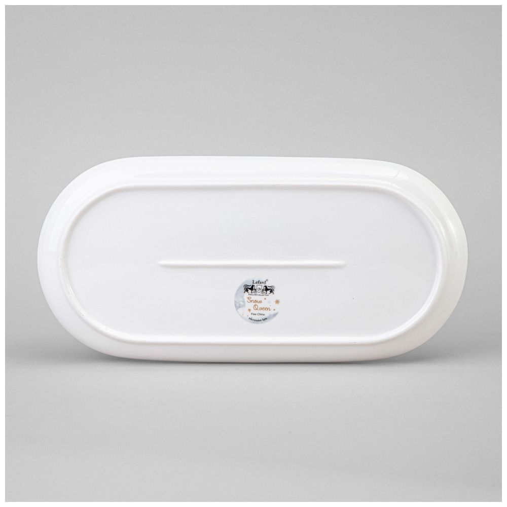 БЛЮДО ОВАЛЬНОЕ LEFARD "СНЕЖНАЯ КОРОЛЕВА" 30,5 СМ (КОР=36ШТ.)