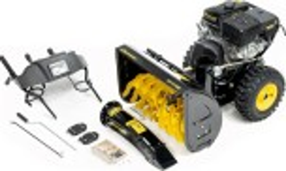 Снегоуборщик бензиновый выброс 15 м с электрозапуском CHAMPION ST1170E