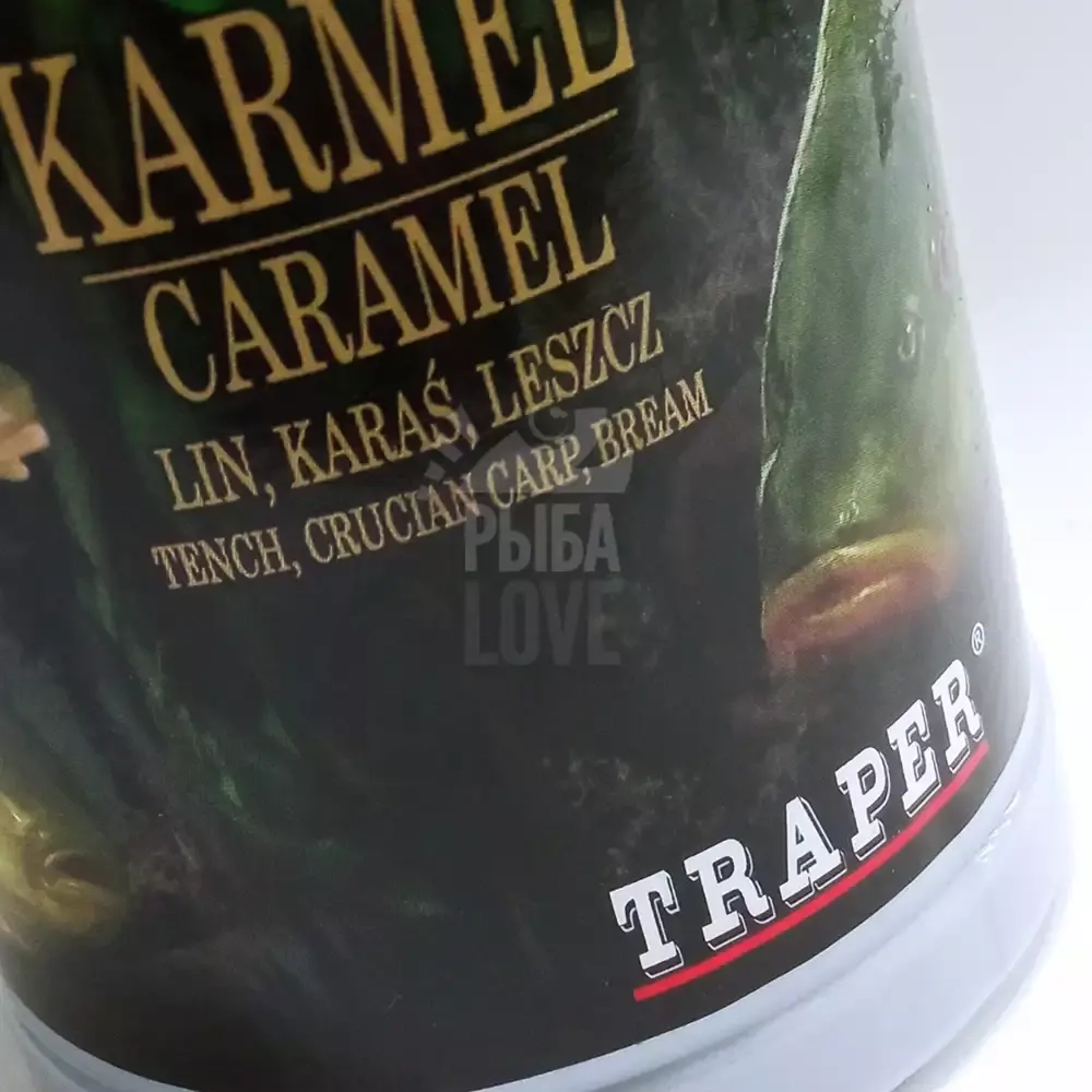 Ароматизатор TRAPER Aromat Карамель 300г ликвид для прикормки