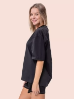 Футболка базовая оверсайз