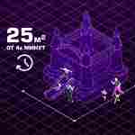 Нагнетатель воздуха (насос) для надувных батутов и конструкций, Huawei REV-1,5E, мощность 1260W