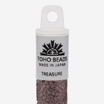 Японский бисер TOHO Treasure (№46), непрозрачный глянцевый