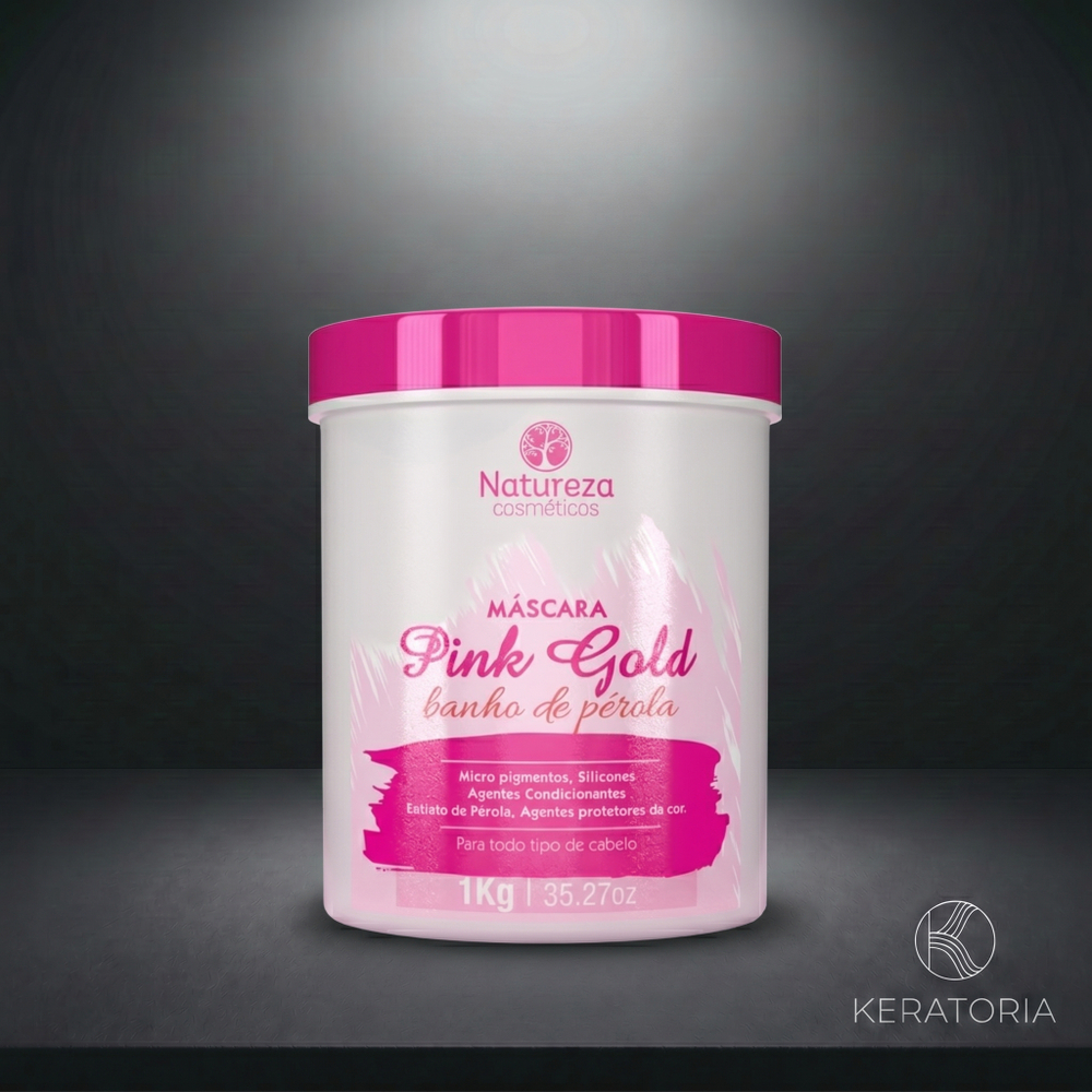 Маска-глянец NATUREZA Pink Gold