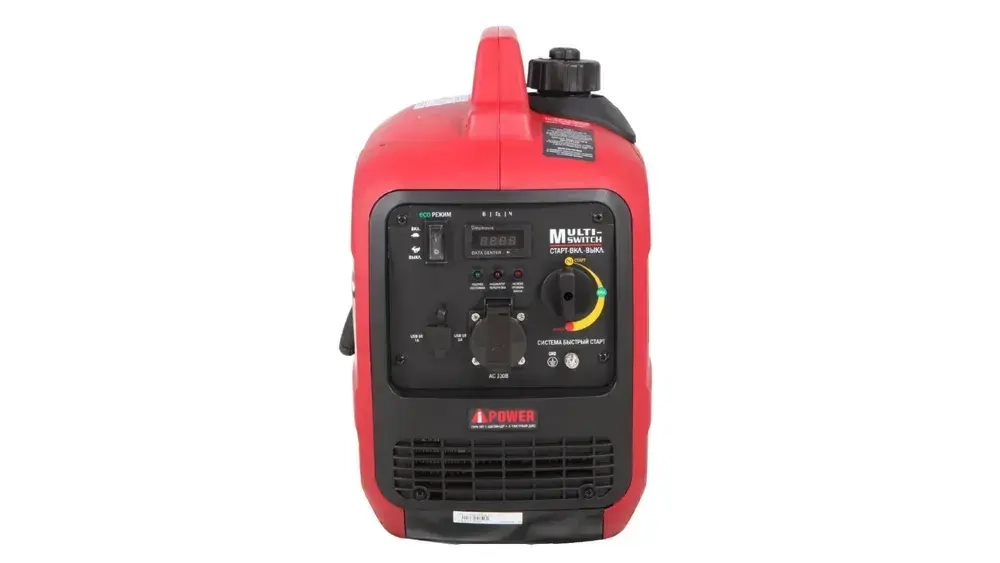 Генератор бензиновый инверторный A-iPower A2000iS (2 кВт) бензо, ручной, мини, электрический