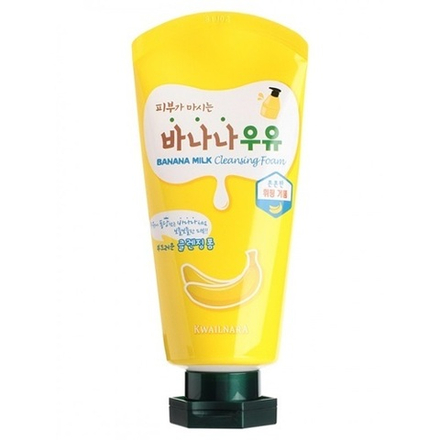 Пенка Kwailnara Banana Milk Cleansing Foam