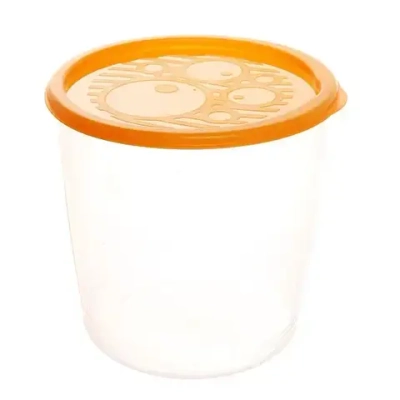 Набор контейнеров 5шт (0,55л.0,95л.1,6л,2,75л,4,7л), круглых высоких С265