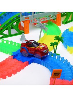 Автотрек с машинками на радиоуправлении (18279В)