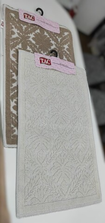 Набор ковриков ТАЧ (хлопок 100%) "FLORA" 60*100 см + 50*60 см (цвета в ассортименте)