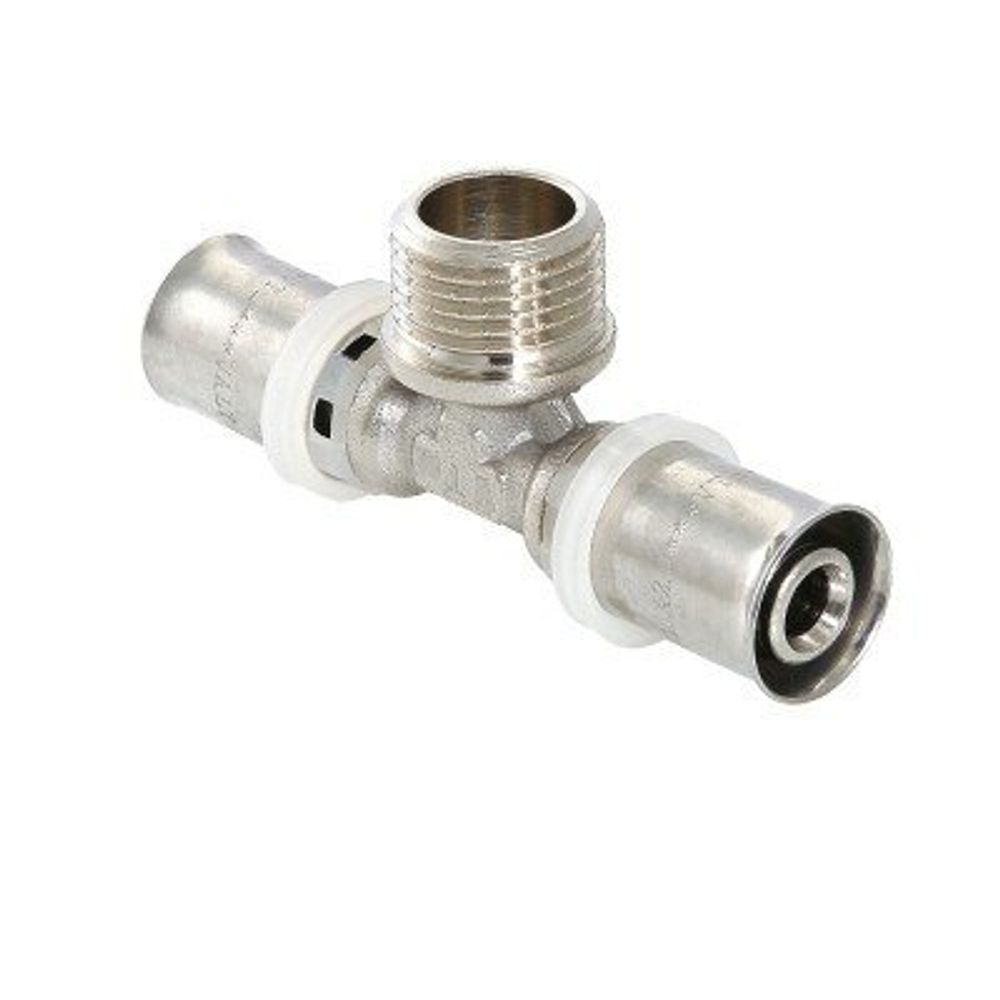 Пресс тройник наружная резьба VALTEC 26 х 3/4*