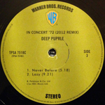 Deep Purple / In Concert '72 (2LP+7"Vinyl Single)