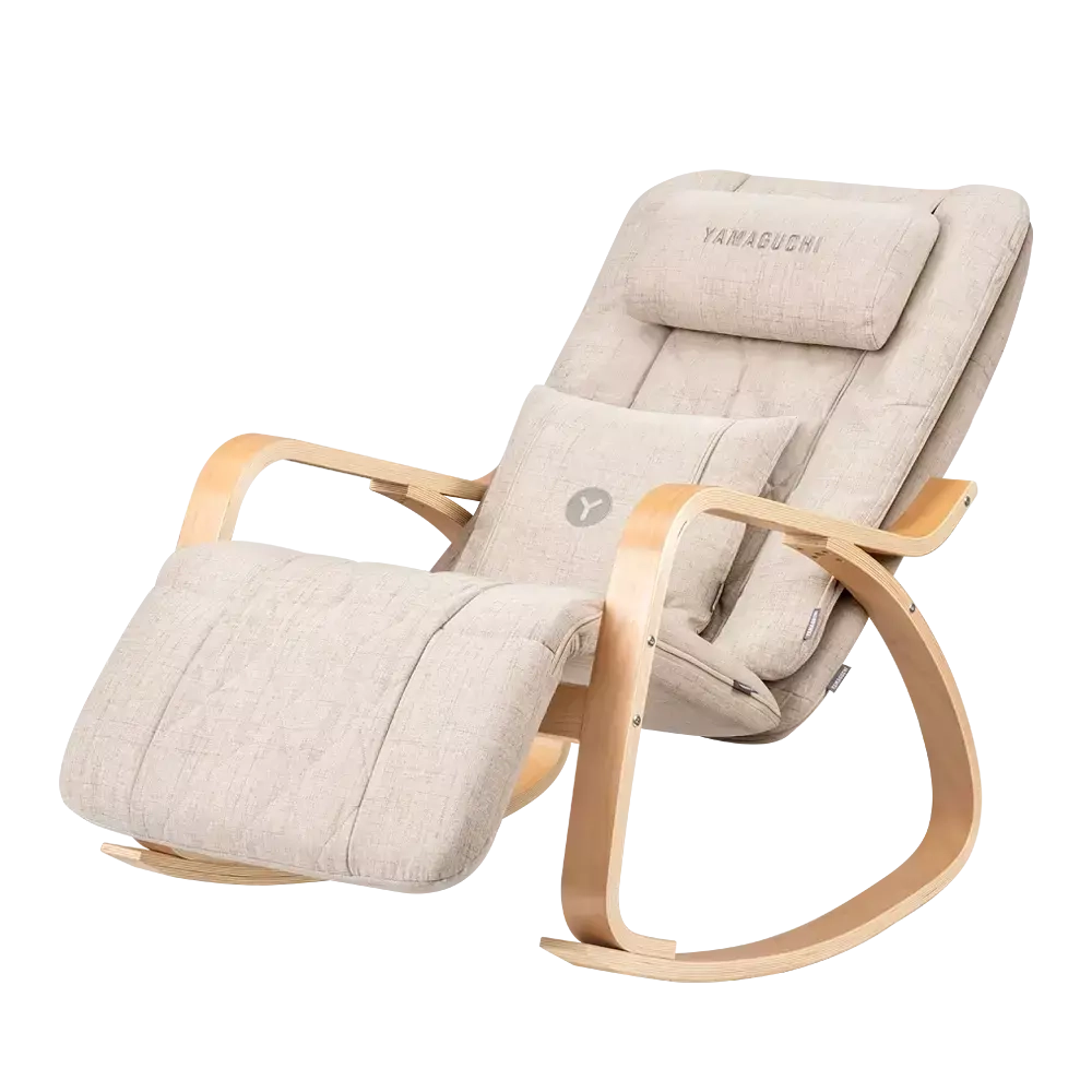 Массажное кресло-качалка Yamaguchi Liberty Comfort бежевая