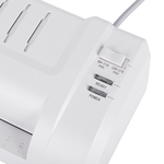 Deli Ламинатор E3893-EU, A4, (80-175 мкм), 300 мм/мин., реверс, белый.