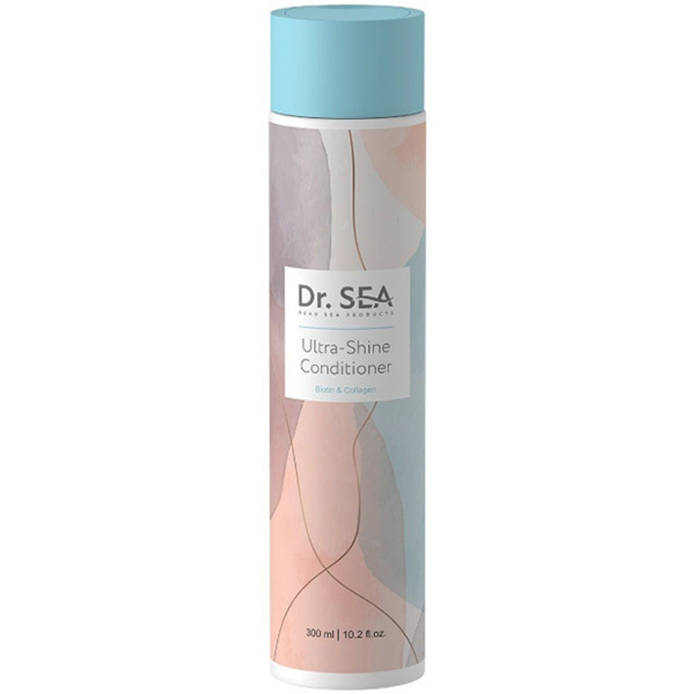 Кондиционер для ультраблеска с Биотином и Коллагеном Dr.Sea Ultra Shine Conditioner 300мл