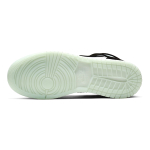 Кроссовки Air Jordan 1 Mid SE GS Glow in the Dark Panda