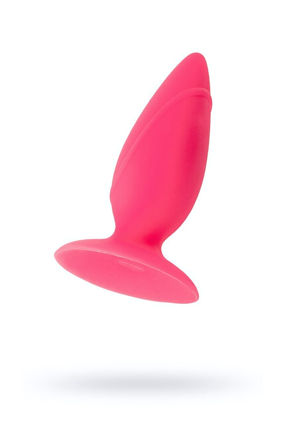 Средняя силиконовая пробка на присоске Popo Pleasure (9 см) (Цвет: ярко-розовый)