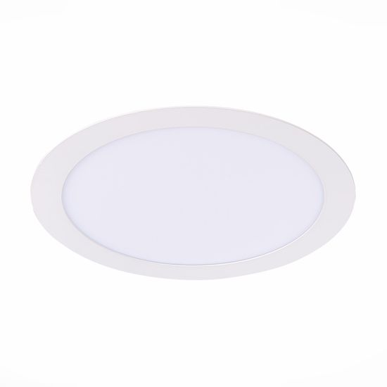 ST209.548.18 Св-к встр. Белый LED 1*18W 4000K 1 350Lm Ra80 110° IP20 D225xH8 90-265V Встраиваемые светильники