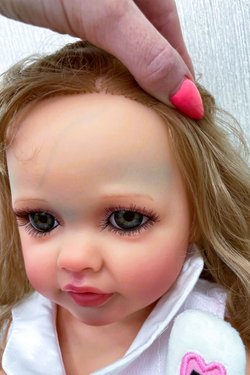 УЦЕНКА Кукла Реборн виниловая 55см в пакете (FA-055)