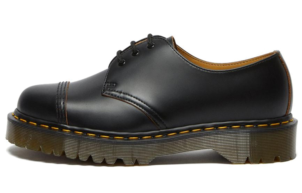 Dr.Dr. Martens Martens 1461 BEX series round head lace-up casual shoes for men and women the same style black