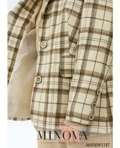Пиджак 2187-молочный Minova