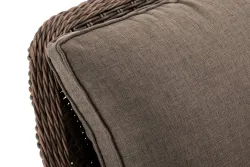 "Прованс" диван из искусственного ротанга трехместный, цвет коричневый