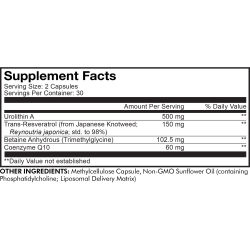 Liposomal Urolithin A 60 капсул CodeAge
