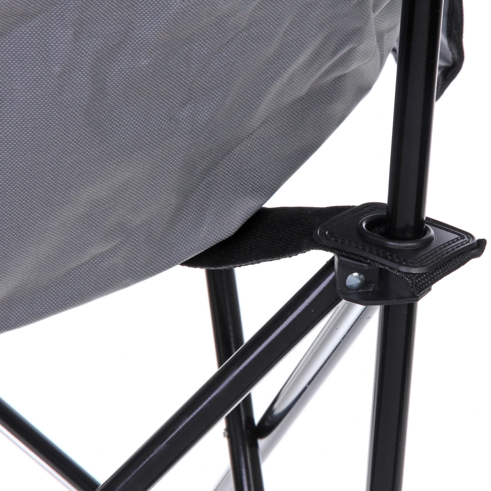 Кресло складное до 100 кг TJ-2000, 60*46*70 см, цвет: серый