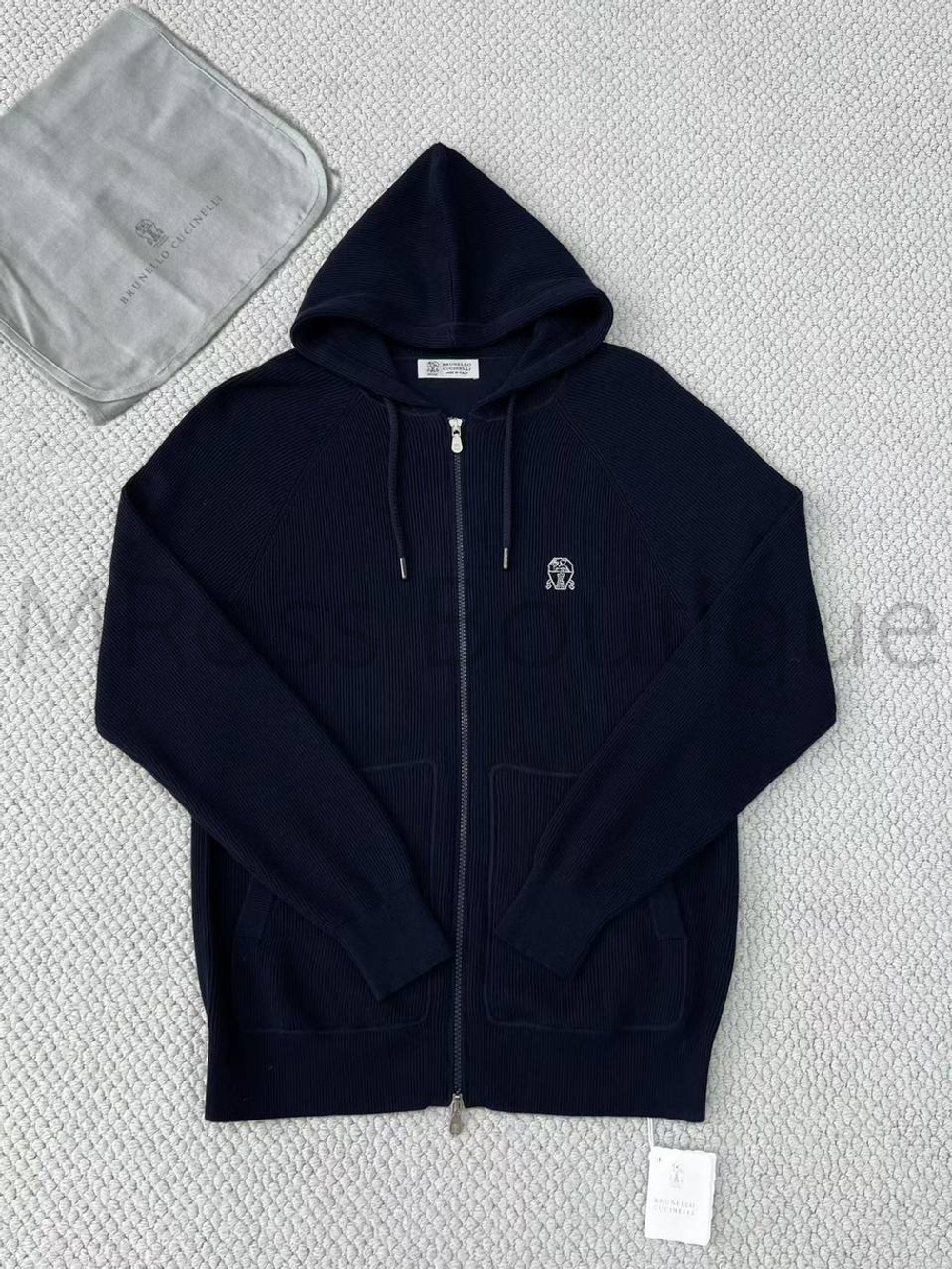 Мужской синий спортивный костюм Brunello Cucinelli