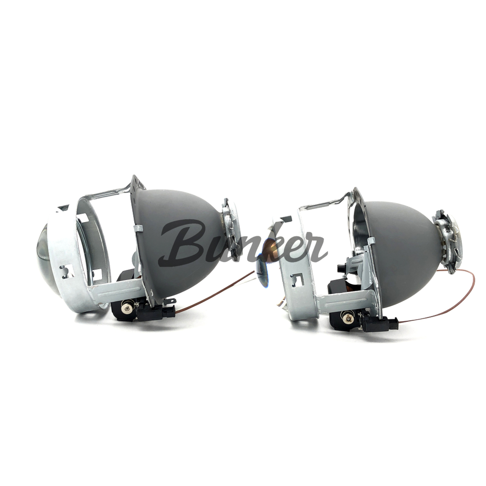 Линза Би-ксенон H2R (5) с крепежным кольцом под D1/D2/D3/D4, (компл)