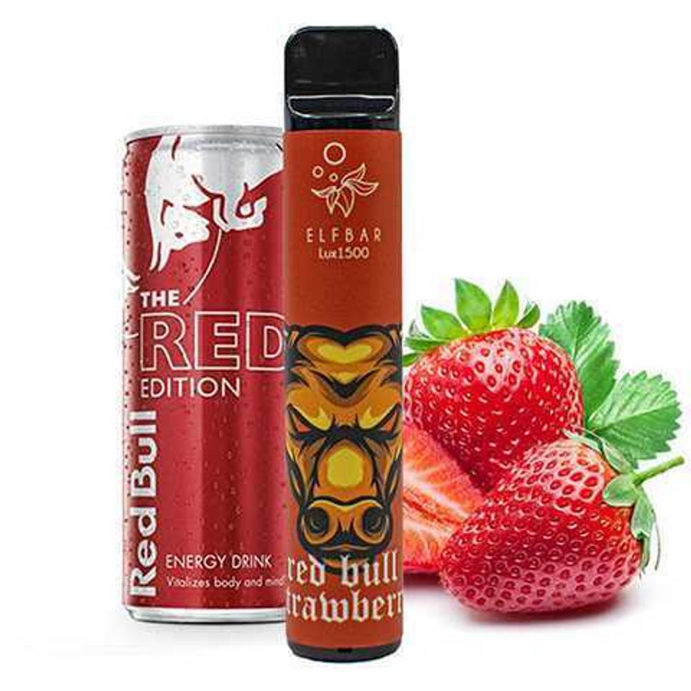 ELF BAR 1500 LUX - Strawberry Energy (5% nic)