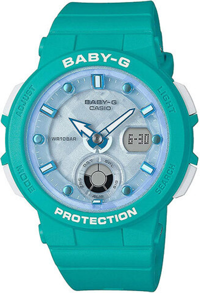 Японские наручные часы Casio Baby-G BGA-250-2A с хронографом