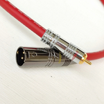 DAXX X89 Аудио кабель 1XLRпапа-1RCA с посеребренными жилами 2х0,75мм2. High Grade. D=9mm