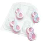 Форма для шоколада 8 МАРТА, пластик (4 яч)