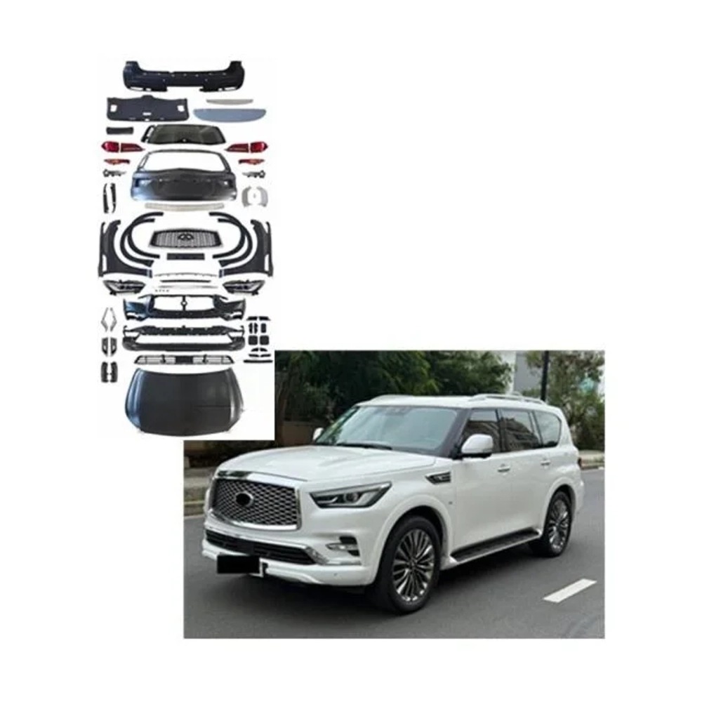 Обвес переделка из Infiniti QX80 Z62 в QX80 Z63 2024+ инфинити