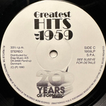 Сборник Greatest Hits Of 1959 2LP (Дания 1990г.)