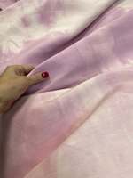 Ткань плотная лен 50% шелк 50% (Италия) ш-155см цена 3а 0.6м неоднородный окрас