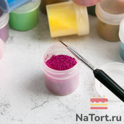 Блестки декоративные «Малиновый» 10 гр