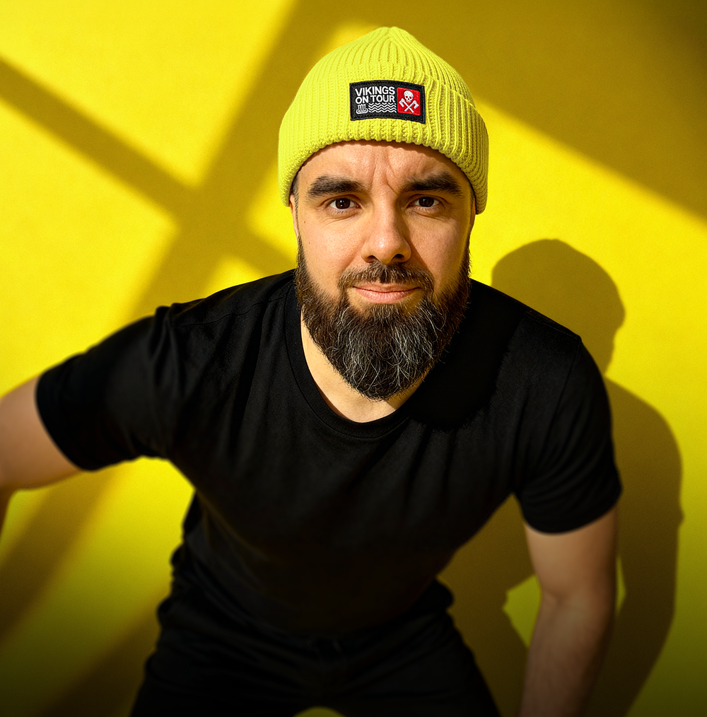 Шапка Hardcore Training Vikings On Tour Neon