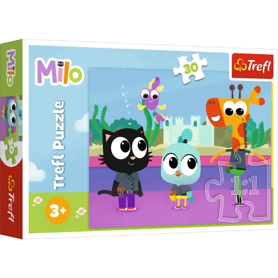 Pazl / Пазлы / Puzzles - "30" - Kitten Milo / Dea Planeta MILO