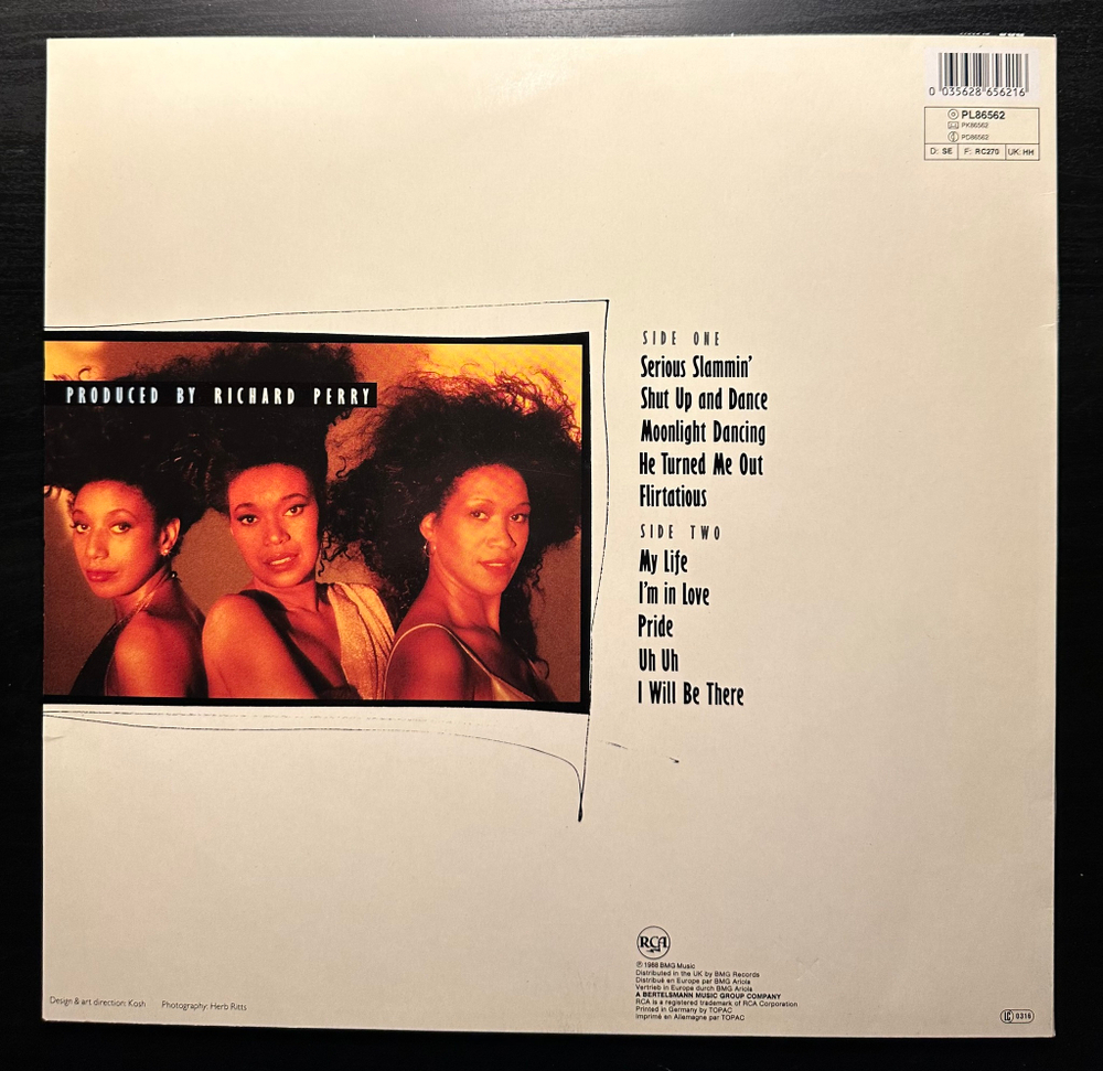 Pointer Sisters - Serious Slammin (Германия 1988г.)
